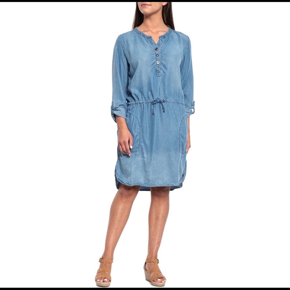 Neon Buddha Dominique Denim Chambray Mini Women’s Dress Sz Small NWT